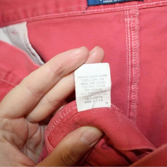 Vintage Men’s Polo Ralph Lauren Made in USA Polo Chino Shorts Size 40 - Picture 12 of 12